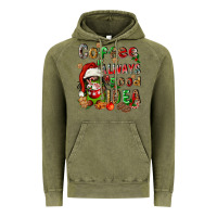 Vintage Olive coffee is always a good idea Vintage Hoodie - FaDigitalArtStudio
