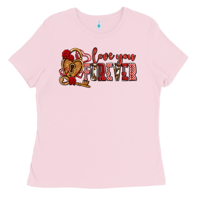Love You Forever Olivia Ladies Tee by OliviaCreatesArt | Teevron