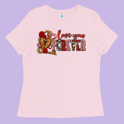 Love You Forever Olivia Ladies Tee Designed By Oliviacreatesart