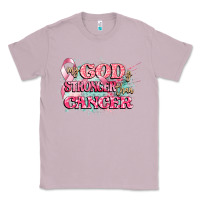 Lilac my god is stronger than cancer Classic Tee - CowGirlArtShop