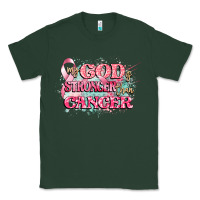 Sports Green my god is stronger than cancer Classic Tee - CowGirlArtShop