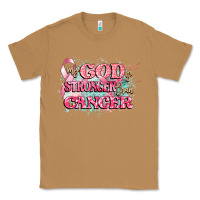 Toasted Coconut my god is stronger than cancer Classic Tee - CowGirlArtShop