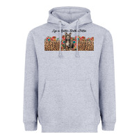 Heather Grey life is better with a pittie Heavyweight Hoodie - JahusDesignShop