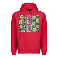 Cardinal Blessed mama with daisy and leopard Premium Hoodie - RanaPortraitStore