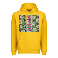 Lemon Blessed mama with daisy and leopard Premium Hoodie - RanaPortraitStore