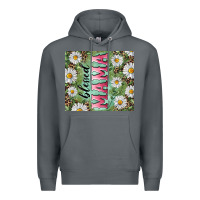 Rock Blessed mama with daisy and leopard Premium Hoodie - RanaPortraitStore