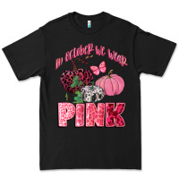 Black in october we wear pink Premium Tee - CowGirlArtShop