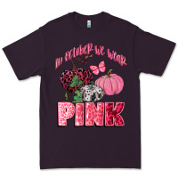 Plum in october we wear pink Premium Tee - CowGirlArtShop