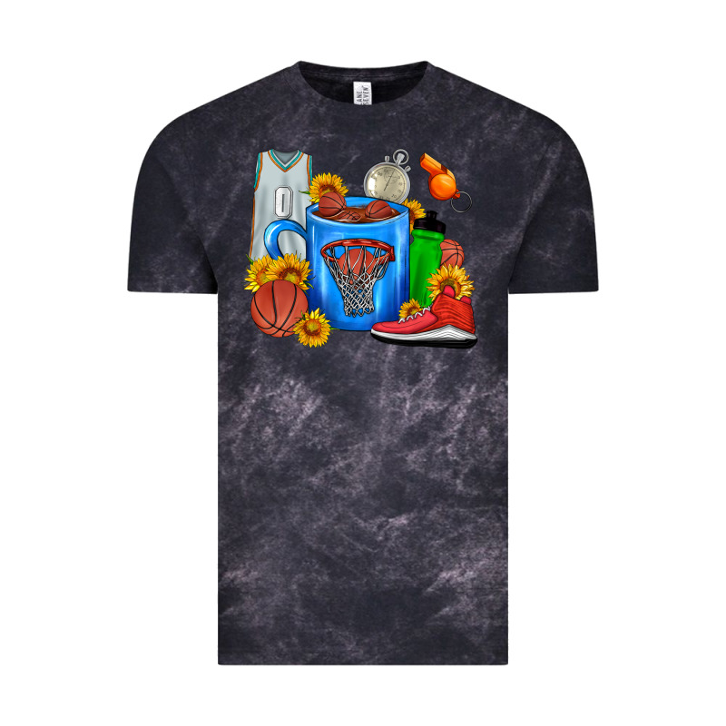 Basketball Coffee Cup Vintage Tee by FaDigitalArtStudio | Teevron