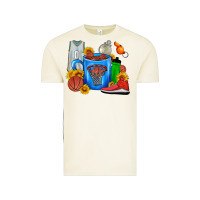 Vintage Arctic Basketball Coffee cup Vintage Tee - FaDigitalArtStudio