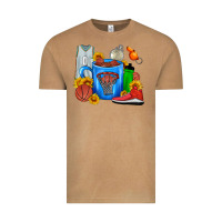 Vintage Camel Basketball Coffee cup Vintage Tee - FaDigitalArtStudio