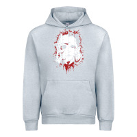 Heather Grey friends horror face mashup horror movies halloween Urban Hoodie - artisFamous