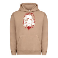 Pigment Burro friends horror face mashup horror movies halloween Urban Hoodie - artisFamous