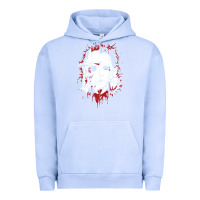Pigment Grape Ice friends horror face mashup horror movies halloween Urban Hoodie - artisFamous