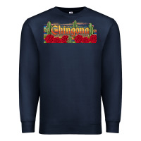 Navy chingona Premium Sweatshirt - JahusDesignShop