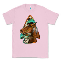 Bubblegum Pink horse arrowhead Classic Tee - Jasminsmagicworld