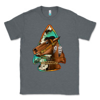 Charcoal Heather horse arrowhead Classic Tee - Jasminsmagicworld