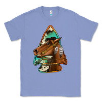 Colony Blue horse arrowhead Classic Tee - Jasminsmagicworld