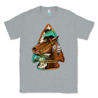 Heather Grey horse arrowhead Classic Tee - Jasminsmagicworld