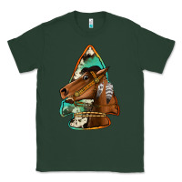 Sports Green horse arrowhead Classic Tee - Jasminsmagicworld