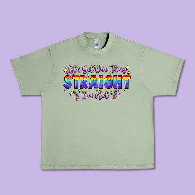 Let's Get One Thing Straight I'm Not Urban Heavy Tee Designed By Fadigitalartstudio