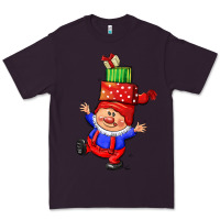 Plum cute christmas gnome Premium Tee - CowGirlArtShop