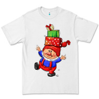 White cute christmas gnome Premium Tee - CowGirlArtShop