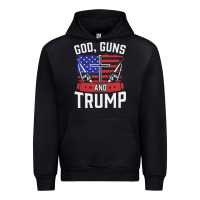 Black god guns and trump Urban Hoodie - artisFamous
