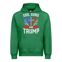 Emerald god guns and trump Urban Hoodie - artisFamous