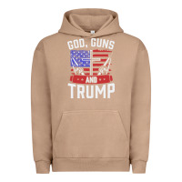 Pigment Burro god guns and trump Urban Hoodie - artisFamous