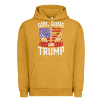 Pigment Peanut Butter god guns and trump Urban Hoodie - artisFamous