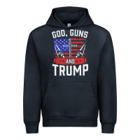 Navy god guns and trump Urban Hoodie - artisFamous
