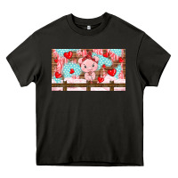 Asphalt cute pig Heavy Core Tee - TumblerDesignByShophia