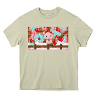 Mossy cute pig Heavy Core Tee - TumblerDesignByShophia
