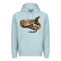 Blue Mist red tail boa snake Premium Hoodie - LillyAllenDesigns