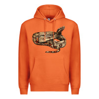 Carrot red tail boa snake Premium Hoodie - LillyAllenDesigns