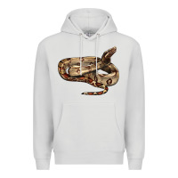 Dove Grey red tail boa snake Premium Hoodie - LillyAllenDesigns
