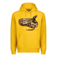 Lemon red tail boa snake Premium Hoodie - LillyAllenDesigns