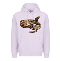Lilac red tail boa snake Premium Hoodie - LillyAllenDesigns