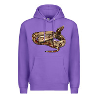 Purple red tail boa snake Premium Hoodie - LillyAllenDesigns