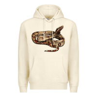 Sandshell red tail boa snake Premium Hoodie - LillyAllenDesigns