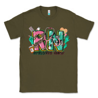 Army Green registered nurse Classic Tee - CowGirlArtShop