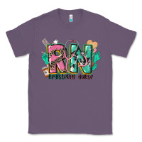 Lavender registered nurse Classic Tee - CowGirlArtShop