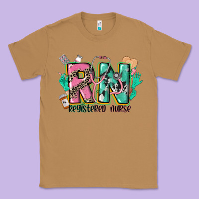 Registered Nurse Classic Tee Designed By Cowgirlartshop