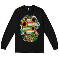 Black Coahuila State Of Mexico Map Long Sleeve Tee - RanaPortraitStore