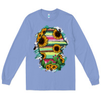 Colony Blue Coahuila State Of Mexico Map Long Sleeve Tee - RanaPortraitStore
