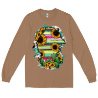 Toasted Coconut Coahuila State Of Mexico Map Long Sleeve Tee - RanaPortraitStore