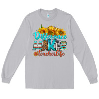Moon Dust difference maker teacher life Long Sleeve Tee - BundleAndBundleShop