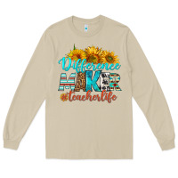 Mushroom difference maker teacher life Long Sleeve Tee - BundleAndBundleShop