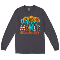 Smoke difference maker teacher life Long Sleeve Tee - BundleAndBundleShop